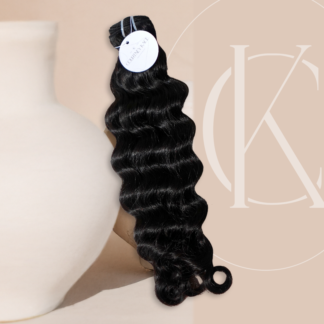 Raw Hair Weft Extensions - Natural Wave